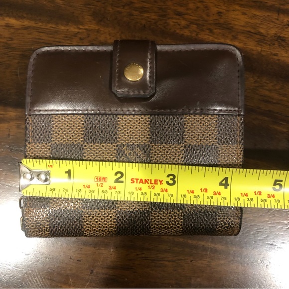 LOUIS VUITTON Damier Ebene Compact Bifold Wallet CA1011 Spain - Picture 6 of 17